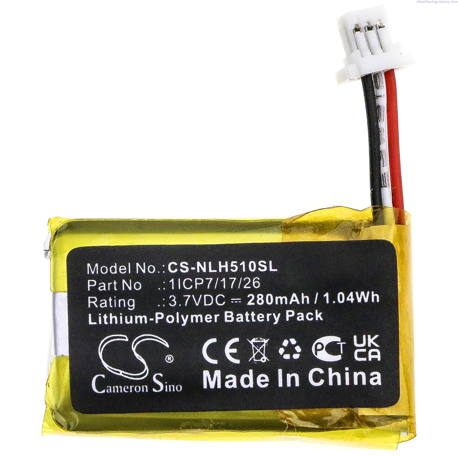 Home Security Battery Replacement - 3,7 V 280 mAh vervangende huisbeveiligingscamera