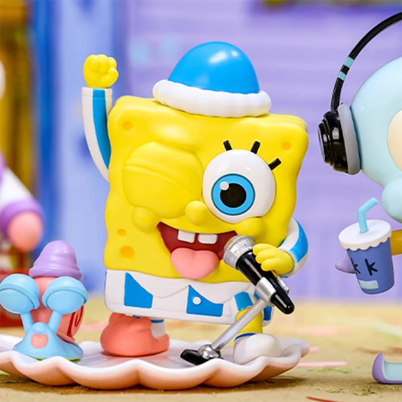 Home Security Items - POP MART SpongeBob Pyjama Party Serie