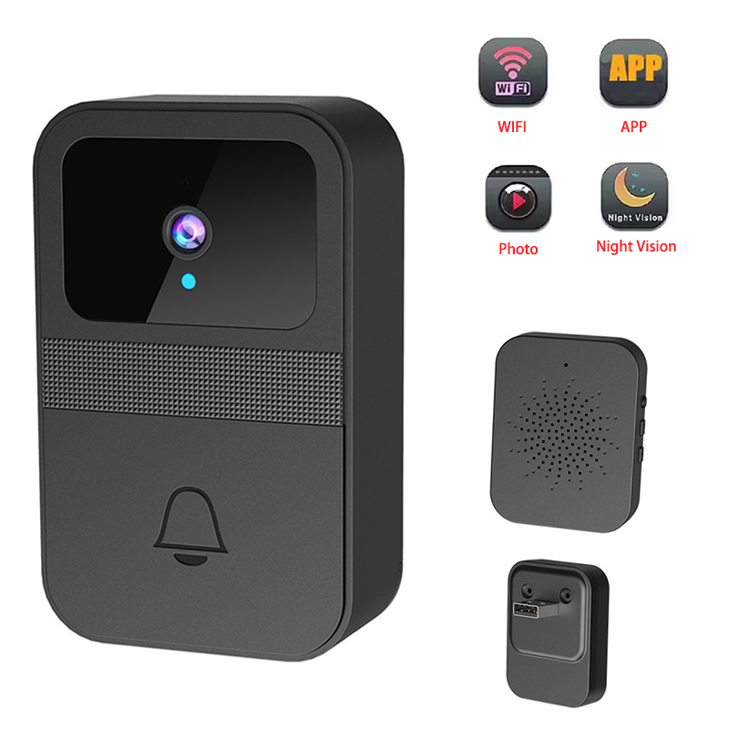Home Security Front Door Camera - Wifi Video Deurbel Camera Foto-opname Digitale