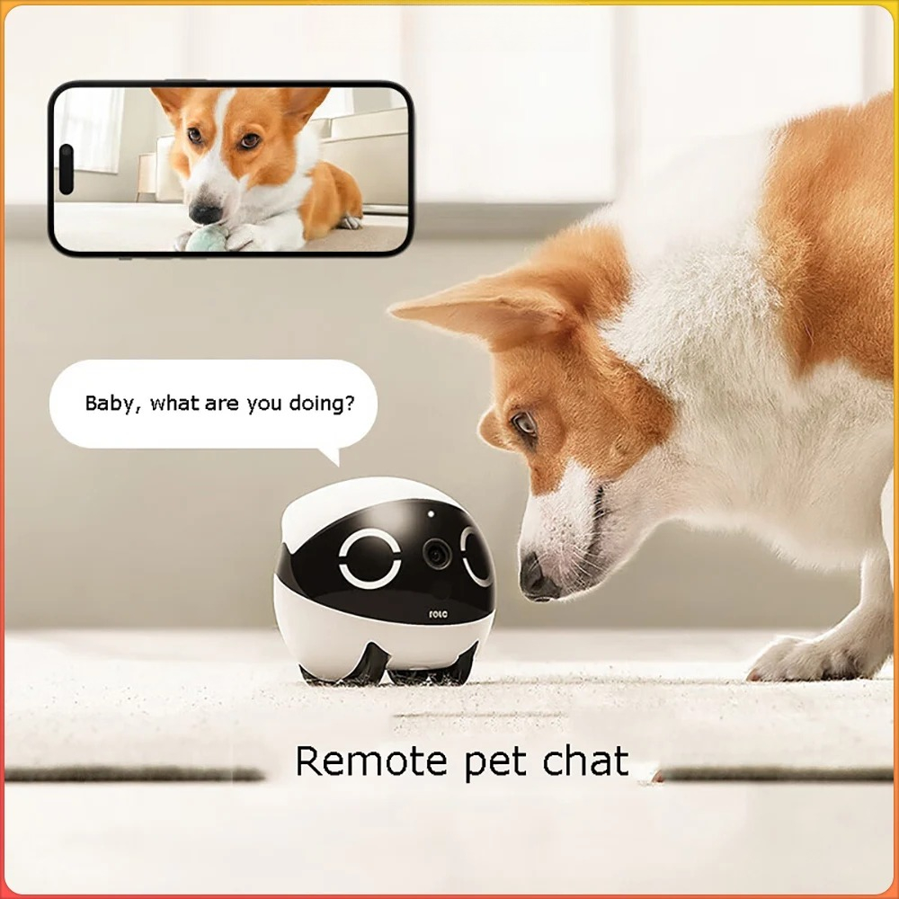 Home Security Robot - Huisdierbeveiliging Robot met draaibare camera Realtime