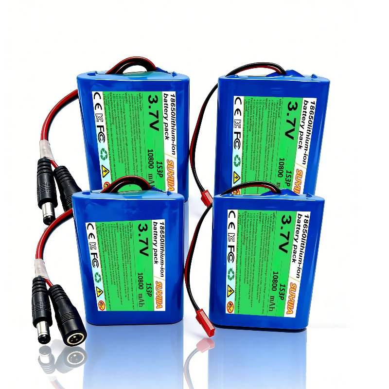 3.7V 10800mAh 1S3P 18650 Gloed - Home Security Robot recensie en prijs