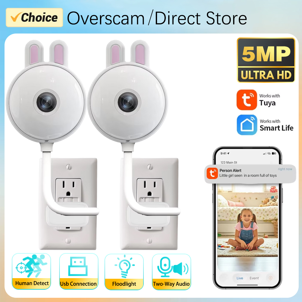 Mini Tuya Indoor USB-lamp met  - Home Security Flood Lights recensie en prijs