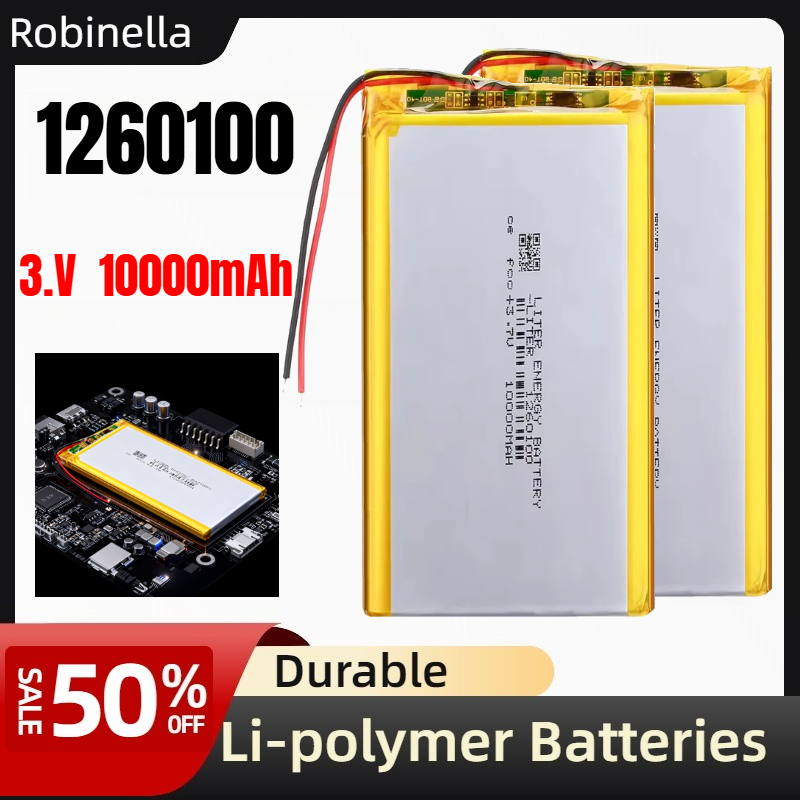 260100 3,7 V 10000 mAh Li-poly - Home Security Robot recensie en prijs