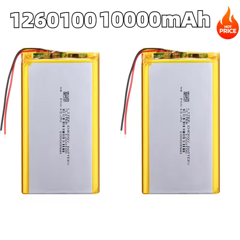 260100 3,7 V 10000 mAh Li-poly - Home Security Robot recensie en prijs