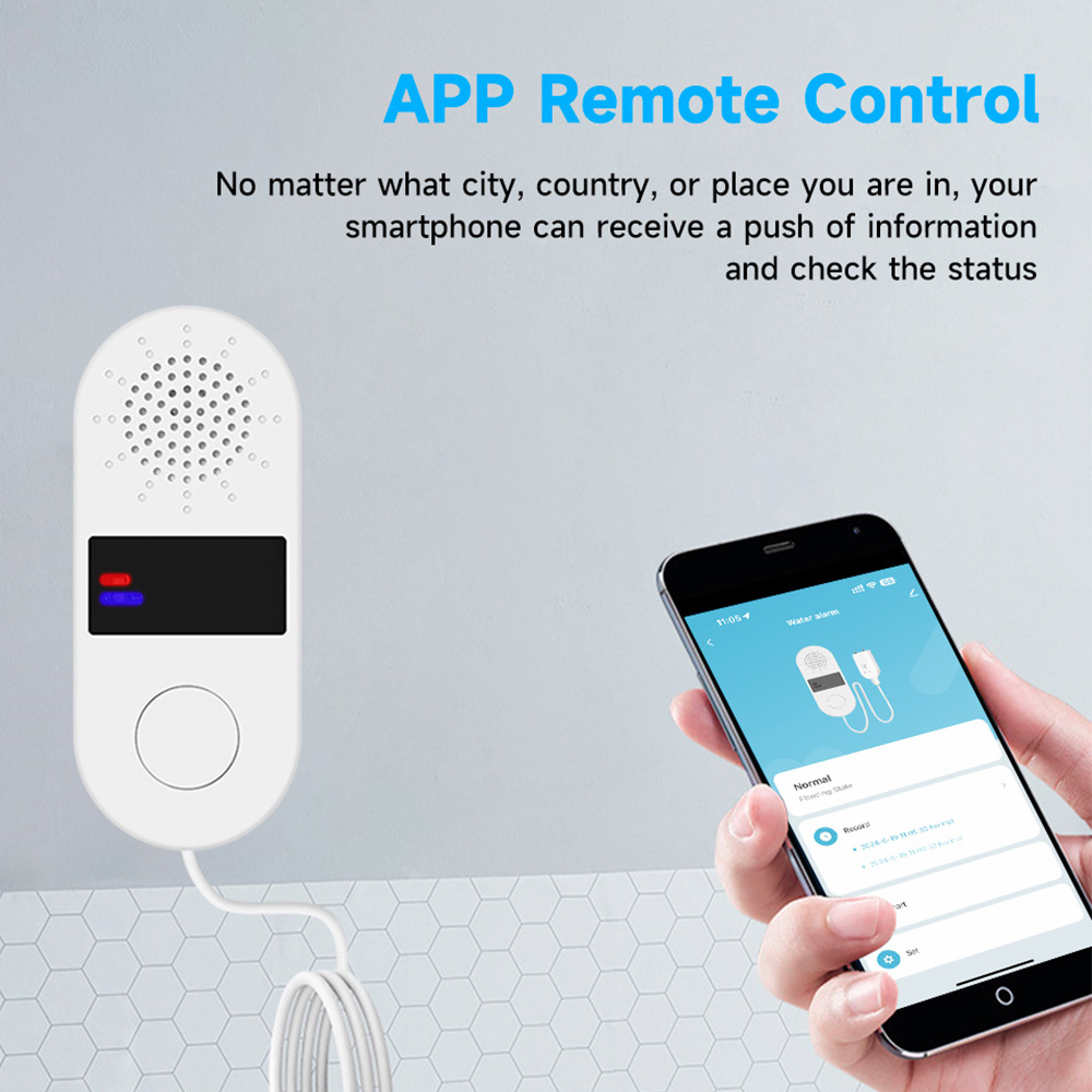 Tuya WiFi Slimme Watersensor O - Home Security Flood Lights recensie en prijs