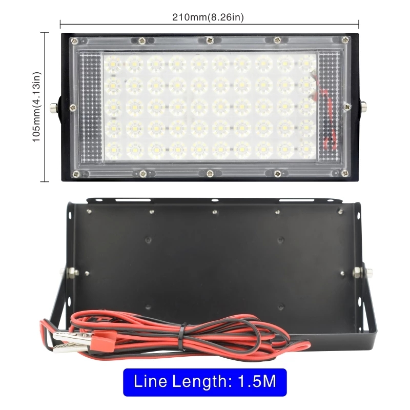 Dc 12V 50W Led Schijnwerper Bu - Home Security Flood Lights recensie en prijs