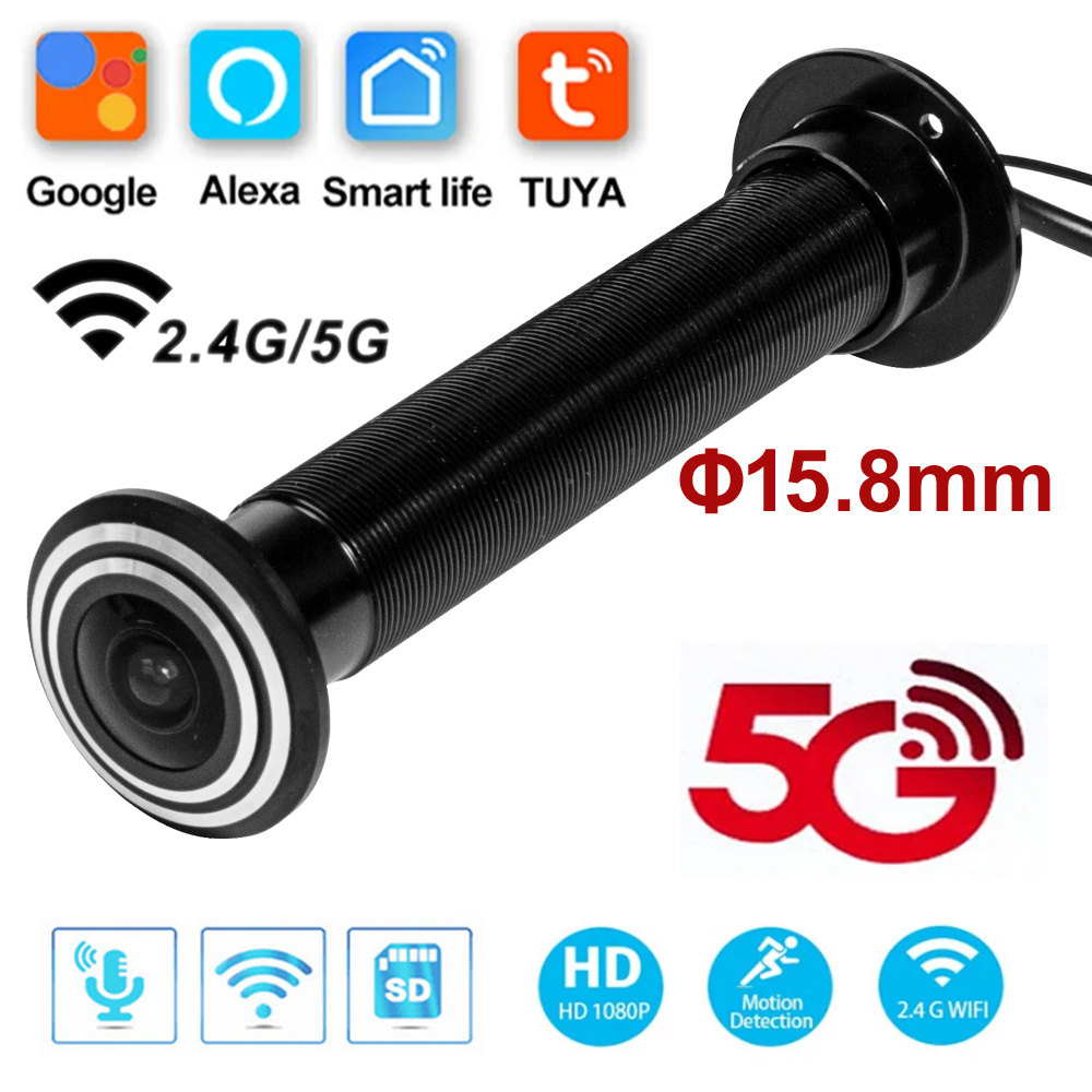 5G 2.4G WIFI 16MM Tuya Wifi De - Home Security Front Door Camera recensie en prijs