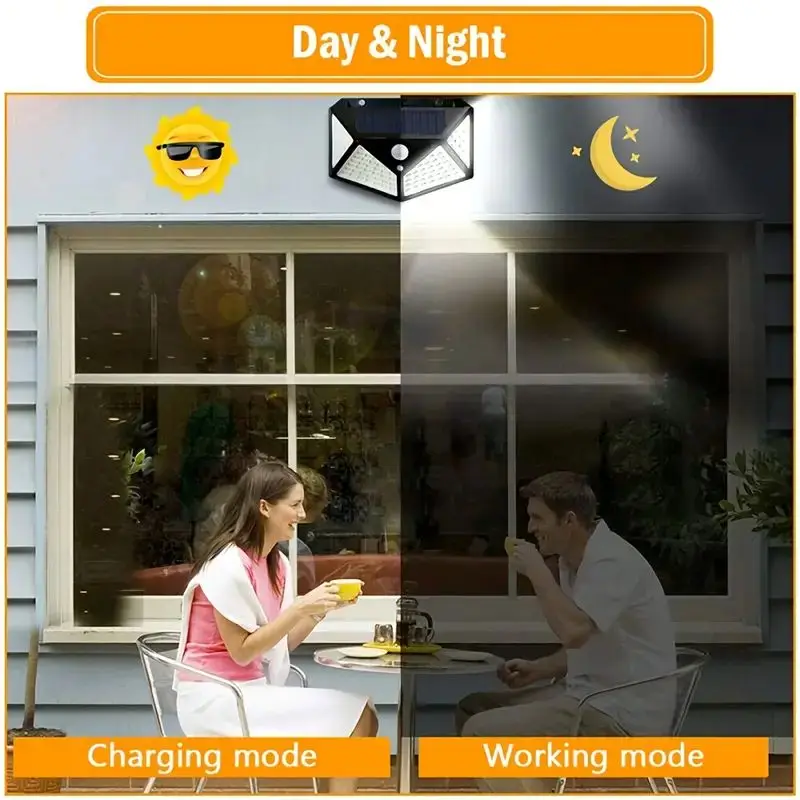 Solar Light 100LED Solar Flood - Home Security Flood Lights recensie en prijs