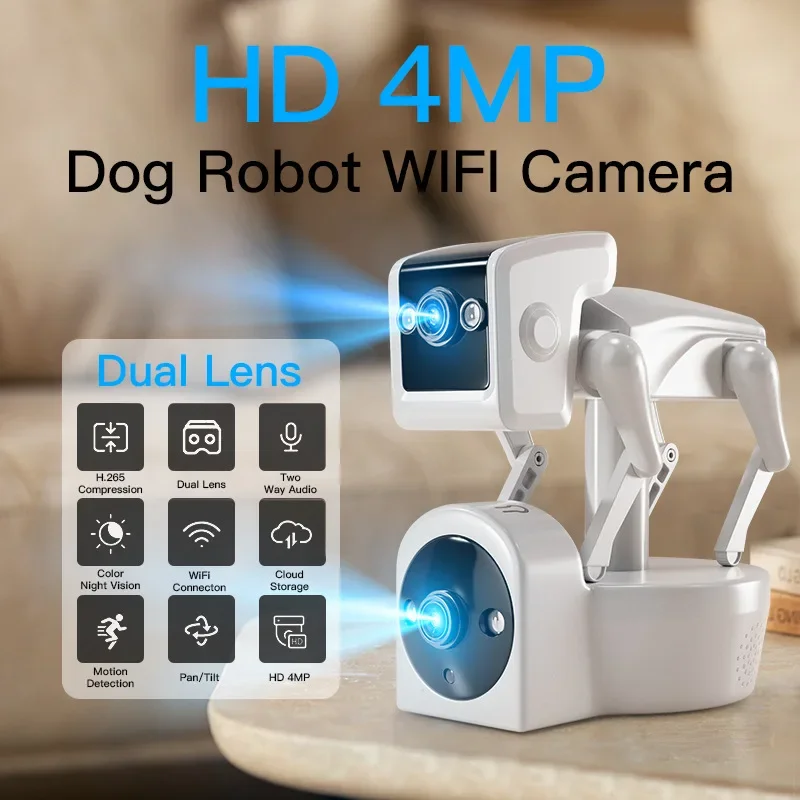 2MP Camera IP Camera Draadloze - Home Security Robot recensie en prijs