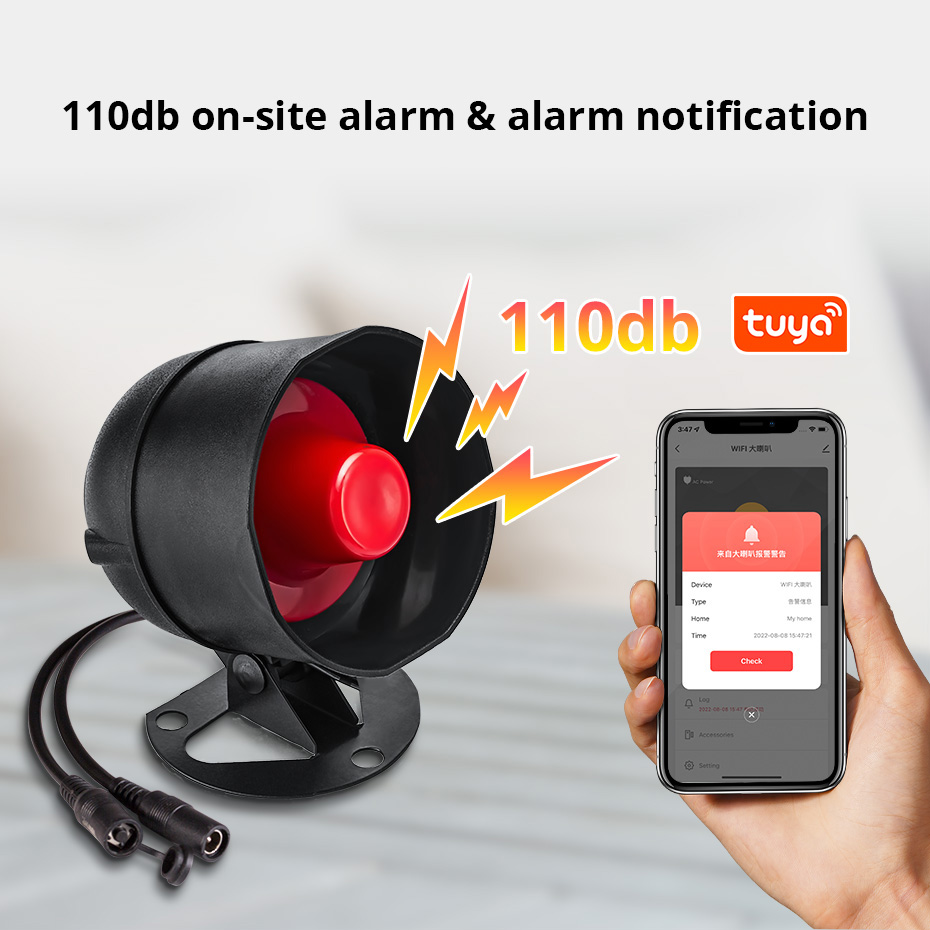 Kerui Tuya Wifi Luid Speaker H - Sim Gsm Alarm recensie en prijs