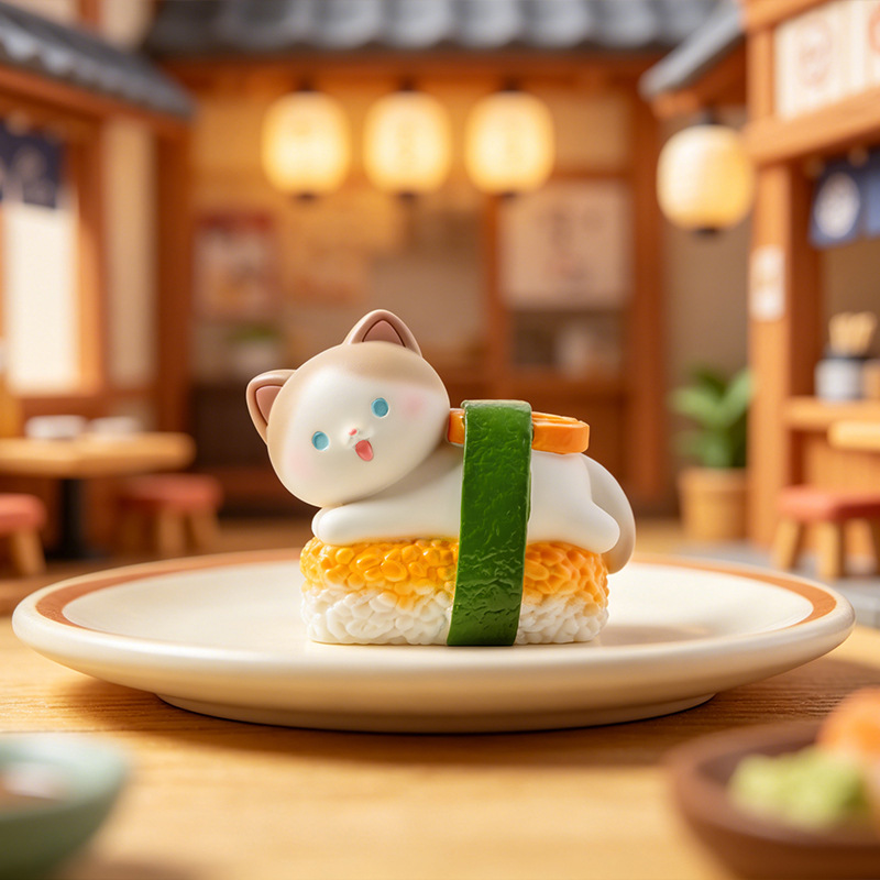 Sushi Cat Blind Box Cartoon Be - Home Security Box recensie en prijs