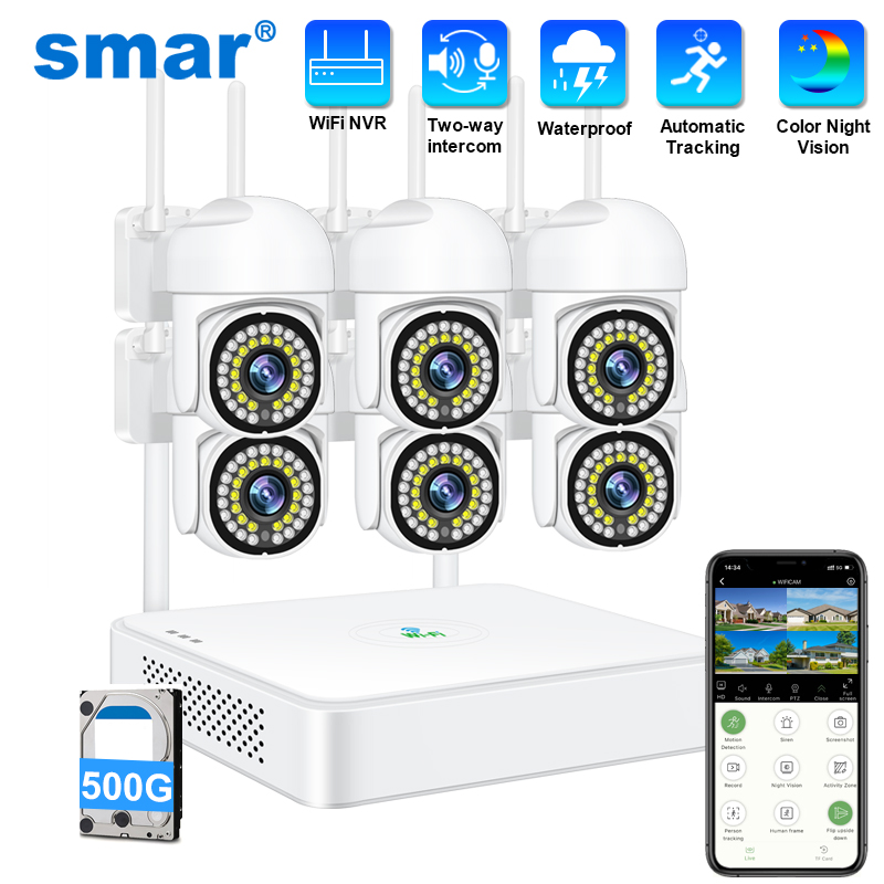 Smar 3MP Draadloos CCTV-beveil - Sim Gsm Alarm recensie en prijs